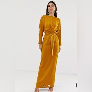 ASOS DESIGN Satin Maxi Dress